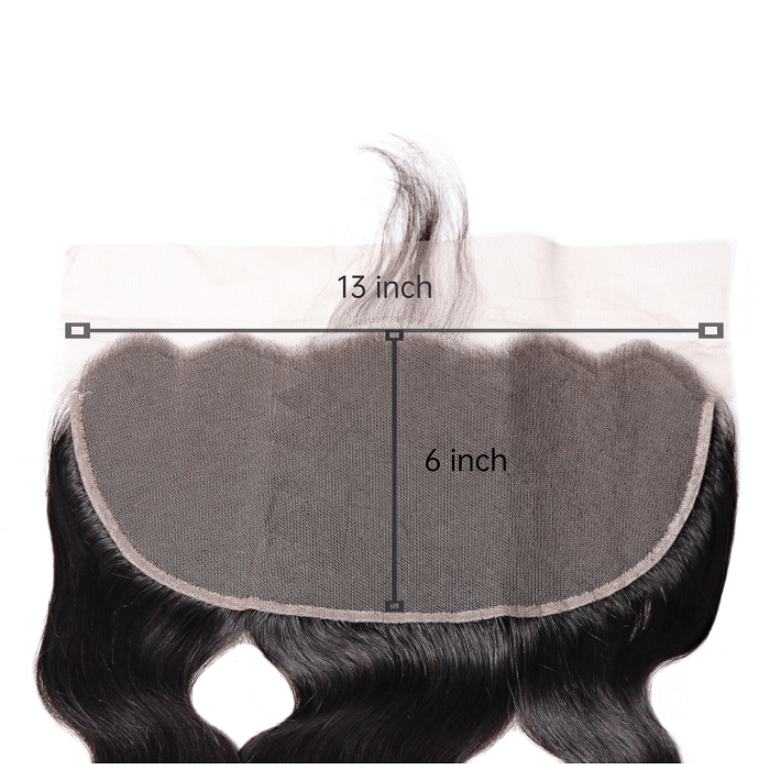 Kriyya Unprocessed Virgin Hair Body Wave 13x6 Lace Frontal Sew In