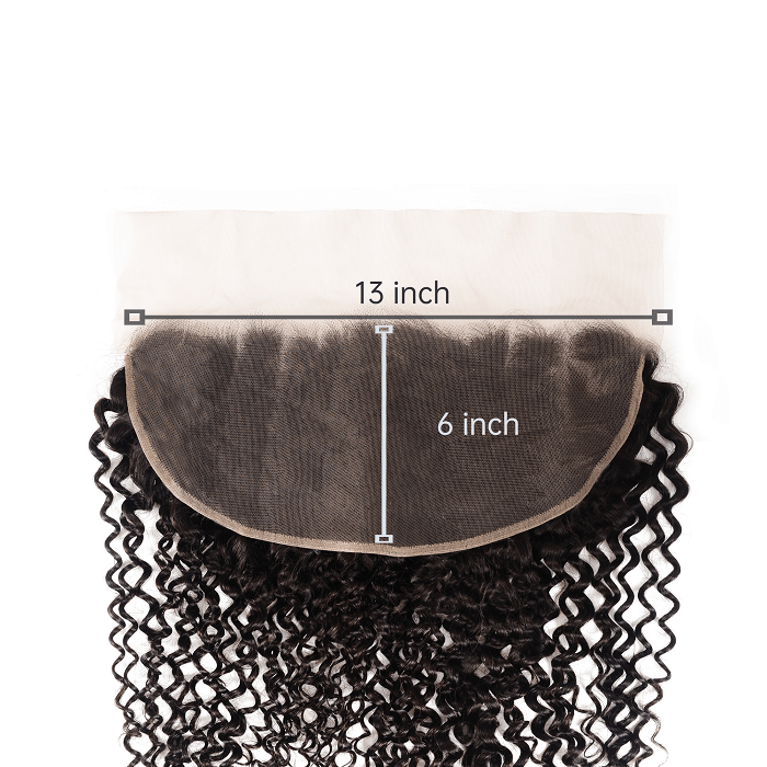 Kriyya Virgin Human Hair 13x6 Lace Frontal Jerry Curly Virgin Hair