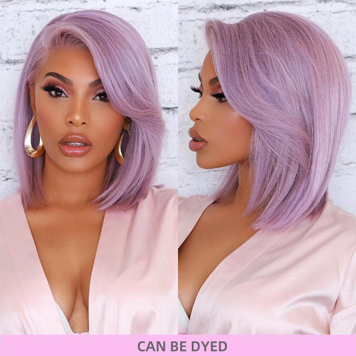 Kriyya Short Blonde Bob Lace Front Wig 613 Straight Human Hair Wigs For Sale