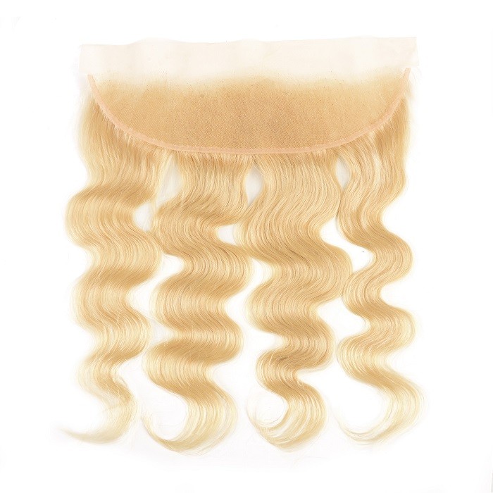 Kriyya 613 Blonde Body Wave 13*4 Lace Closure Sew In Free Part Closure