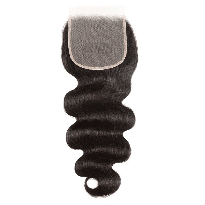Kriyya Body Wave Unprocessed Virgin Hair 5x5 Transparent Lace Closure