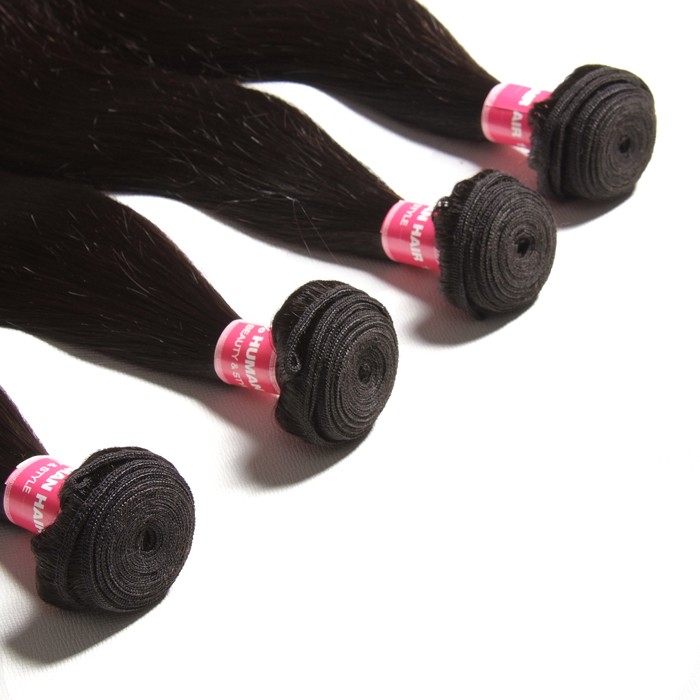 Kriyya Indian Straight 4 Bundles Virgin Human Hair 9A Virgin Hair