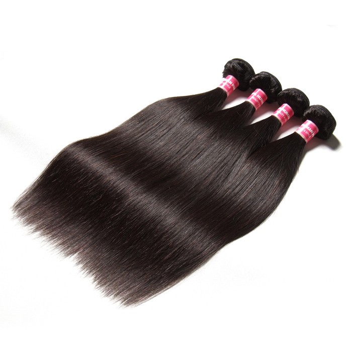 Kriyya Indian Straight 4 Bundles Virgin Human Hair 9A Virgin Hair