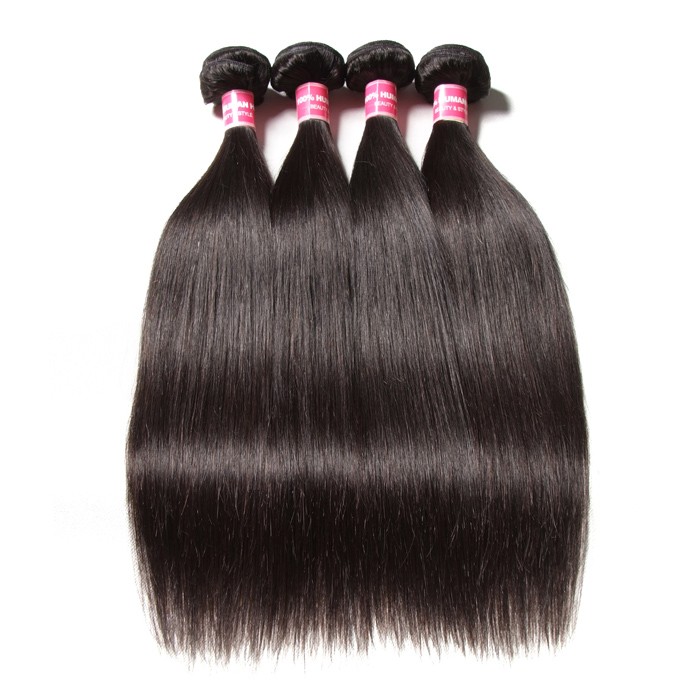 Kriyya Indian Straight 4 Bundles Virgin Human Hair 9A Virgin Hair