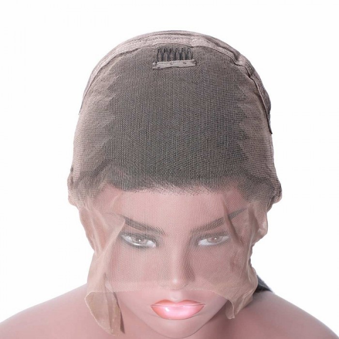 Bertha| Full Lace Dark Brown Pre Plucked Human Hair Wig