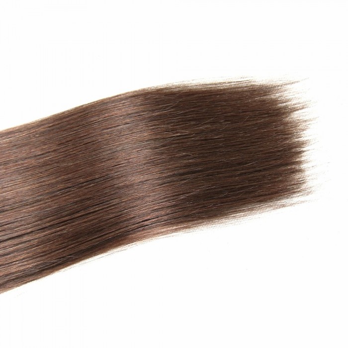 Kriyya 100% Remy Volumizer Hair Weft-Dark Brown