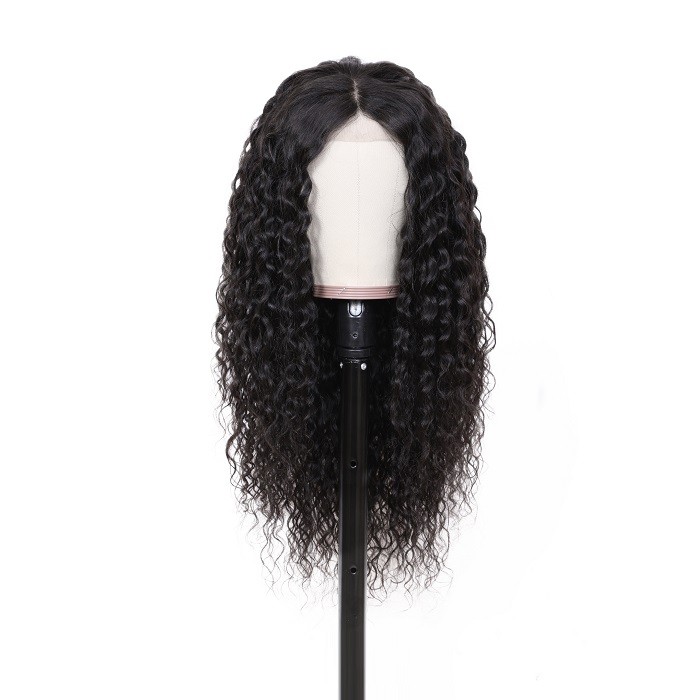 Kriyya Water Wave 13X4 Lace Front Wigs With Baby Hair 100% Virgin Human Hair 130% Density