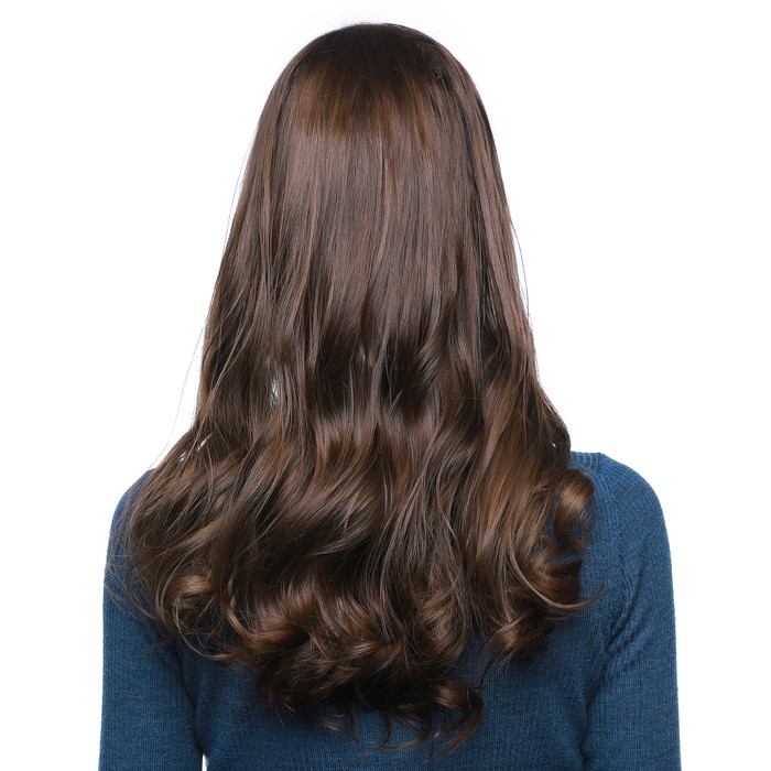 Kriyya Clip In Hair Extensions Chocolate Brown Hair Color
