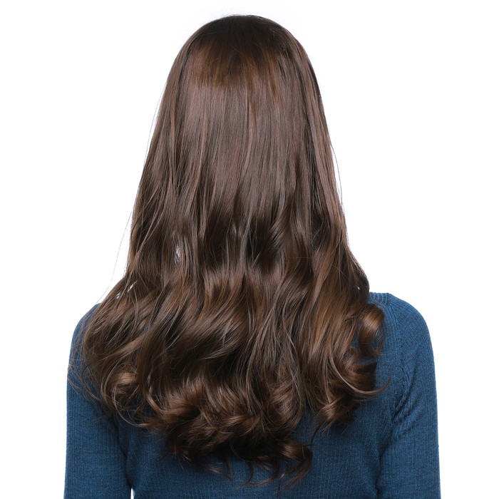 Kriyya Clip In Hair Extensions Chocolate Brown Hair Color ...