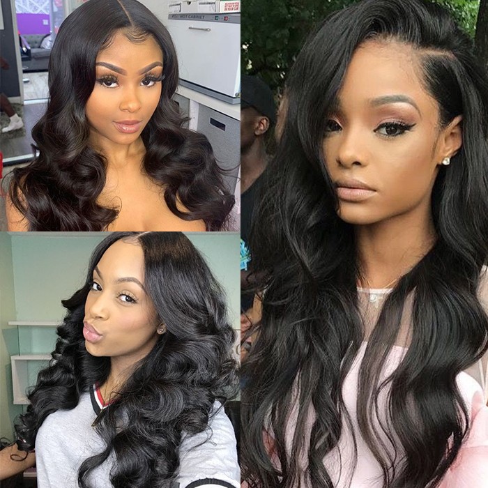 Kriyya Body Wave 4 Bundles Malaysian Virgin Hair 7A Human Hair Weave