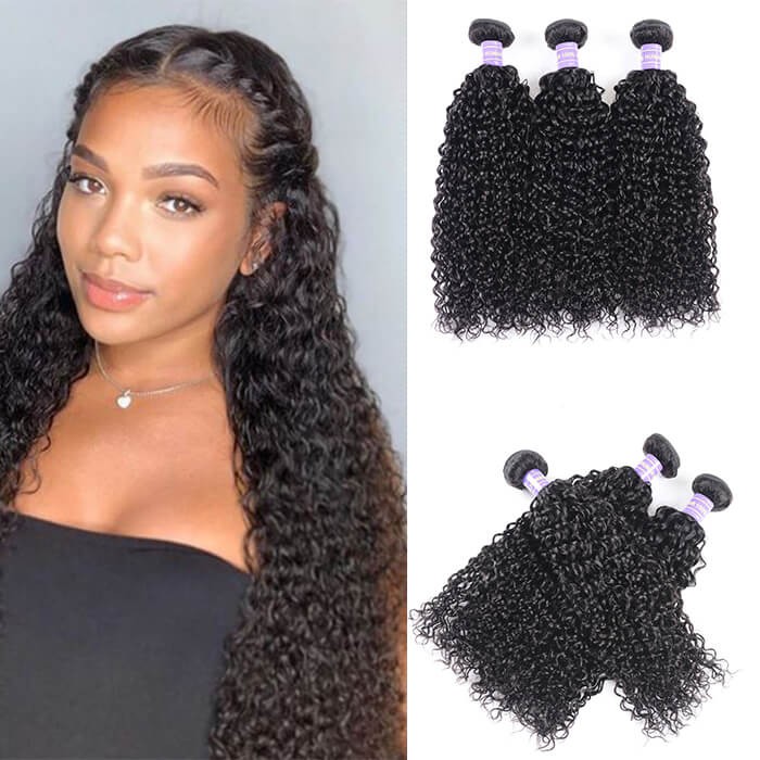 Kriyya Jerry Curl Weave Human Hair 3 Bundles Malaysian 100 Human Hair Kriyya Com