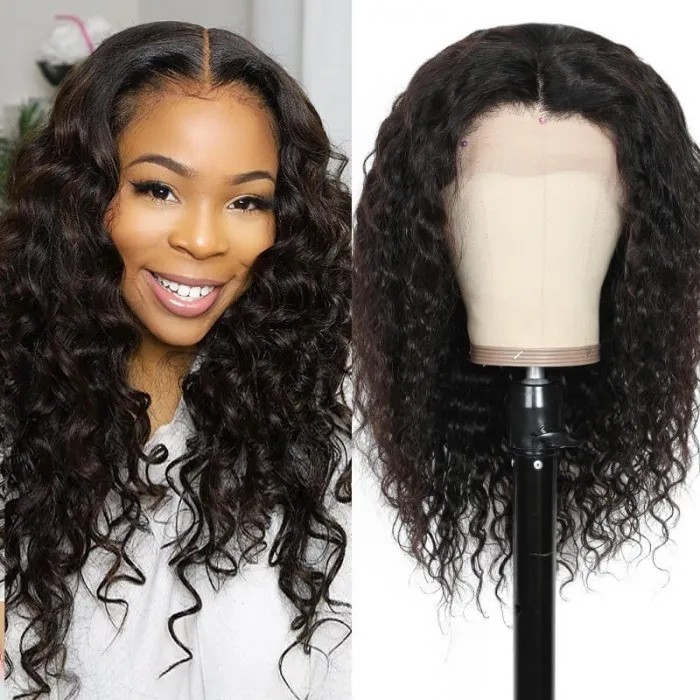 Kriyya Loose Wave Wig 13x4 Pre Plucked Lace Frontal Wig 150% Density  