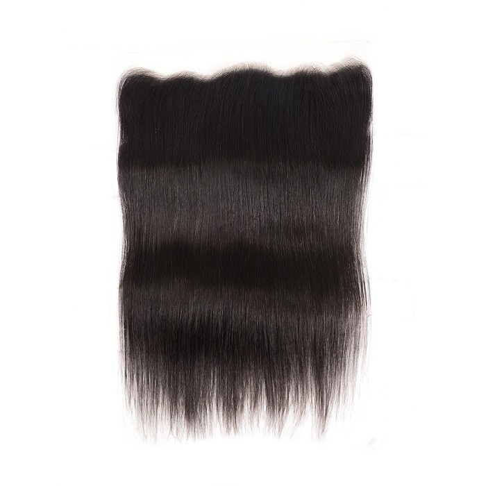 Kriyya Straight 100% Virgin Hair Malaysian 3 Bundles With 13*4 Transparent Lace Frontal