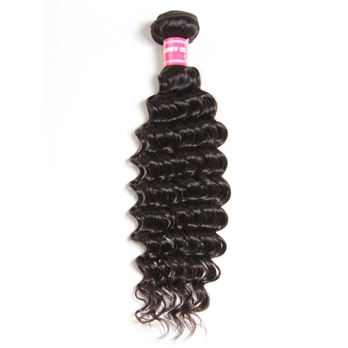 Kriyya Deep Wave 1 Bundle 100 Human Hair Weave