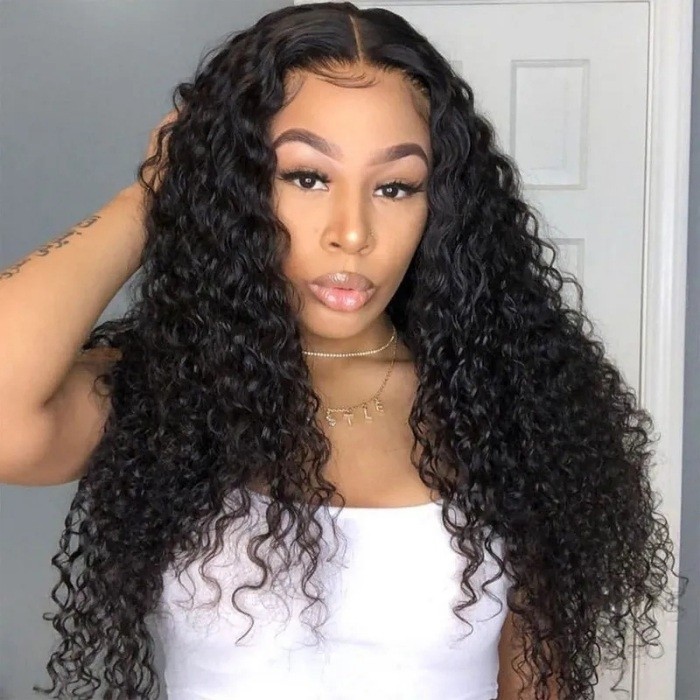 20+ Curly Wig Hairstyles That You Must Try 21 kriyya jerry curly middle part u part wig 1