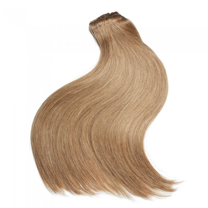 Kriyya Strawberry Blonde 24 Inch Clip In Hair Extensions For Short Hair