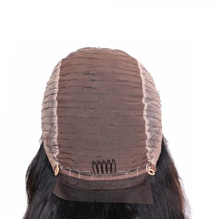 Bonnie | 13*4 Lace Front Dark Rooted Wavy Remy Human Hair Wig