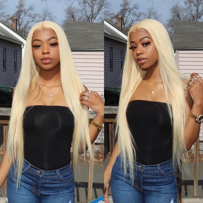Phyllis | Full Lace Pre Plucked Blonde Remy Human Hair Wig 150% Density