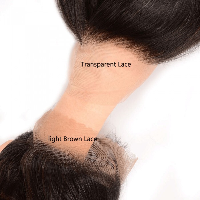 Kriyya Body Wave Human Hair Transparent 13x4 And 13x6 180% Density Lace Front Human Hair Wigs