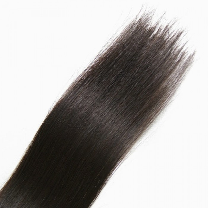 Kriyya U-Tip Hair Extensions Micro Nail Tip Hair Extensions Off Black