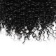Kriyya Curly Clip Ins 18 Inch Hair Extenstions Natural Black Human Hair Extensions