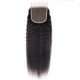 Kriyya Unprocessed Virgin Hair Kinky Straight Human Hair 4x4 Lace Closure
