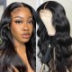 Kriyya High Quality T Part Body Wave Human Hair Wig 150% Density 13X5 Lace Front Natural Black Wig