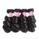 Kriyya Loose Wave Hair 4 Bundles Peruvian Human Hair Bundles 16-26 Inch