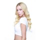 Kriyya 120g Blonde Clip In Hair Extensions 100 Human Hair Hair Extensions