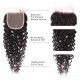 Kriyya Jerry Curly Pre-Plucked Virgin Hair 4*4 Transparent Lace Closure