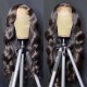 Kriyya 4x4 Lace Closure Wig Pre Plucked Body Wave Remy Hair Wig Natural Black 150% Density