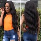 Kriyya 13*4 Lace Front Wigs Pre Plucked Wavy Remy Human Hair Wig 130% Density