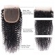 Kriyya Brazilian Curly Human Hair 4 Bundles With 4X4 Closure 