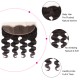 Kriyya Body Wave 3 Pcs Human Hair Bundles With 13*4 Lace Frontal Malaysian Hair