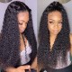 Kriyya 16 Inch Curly 4x4 Lace Closure Wigs 100% Remy Human Hair Wig Pre Plucked 150% Density