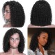 Kriyya 13x4 Jerry Curly Short Bob Lace Front Wigs Pre plucked 130% Density