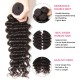 Kriyya Peruvian Deep Wave 3 Bundle Deals Human Hair Weave 9A Virgin Hair