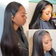 Kriyya HD Transparent Lace Wigs Straight Wigs 5X5 Lace Closure Wig with Baby Hair 180 Density Trendy Kay's Choice