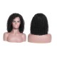 Kriyya 13x4 Jerry Curly Short Bob Lace Front Wigs Pre plucked 130% Density