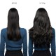Kriyya Remy Clip In Hair Extensions Natural Black 24 Inch