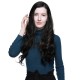 Kriyya Remy Clip In Hair Extensions Natural Black 24 Inch