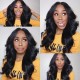 Kriyya U Part Body Wave Wigs U Shape Glueless Virgin Human Hair Wigs 150 Density