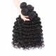 Kriyya Deep Wave Bundles Indian 100% Virgin Human Hair 4 Pcs 7A Human Hair