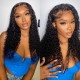 Kriyya 13x6 Lace Frontal Jerry Curly Human Hair Wigs 150% Density