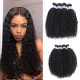 Kriyya Jerry Curly Bundles Indian Virgin Hair 4 Bundles 7A Hair Bundles
