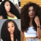 Kriyya Kinky Curly Hair 100 Human Hair Bundles 3 Bundles Natural Color