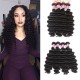 Kriyya Loose Deep Wave Bundles Brazilian Virgin Remy Hair 4 Pcs