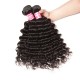 Kriyya Malaysian Deep Wave Virgin Hair 13x4 Pre Plucked Lace Frontal With 4 Bundles