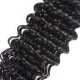 Kriyya  Malaysian Deep Wave Hair 3 Bundles Virgin Hair With 4*4 Lace Closure