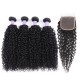 Kriyya Peruvian Curly Hair 4 Bundles With Lace Closure Sew In